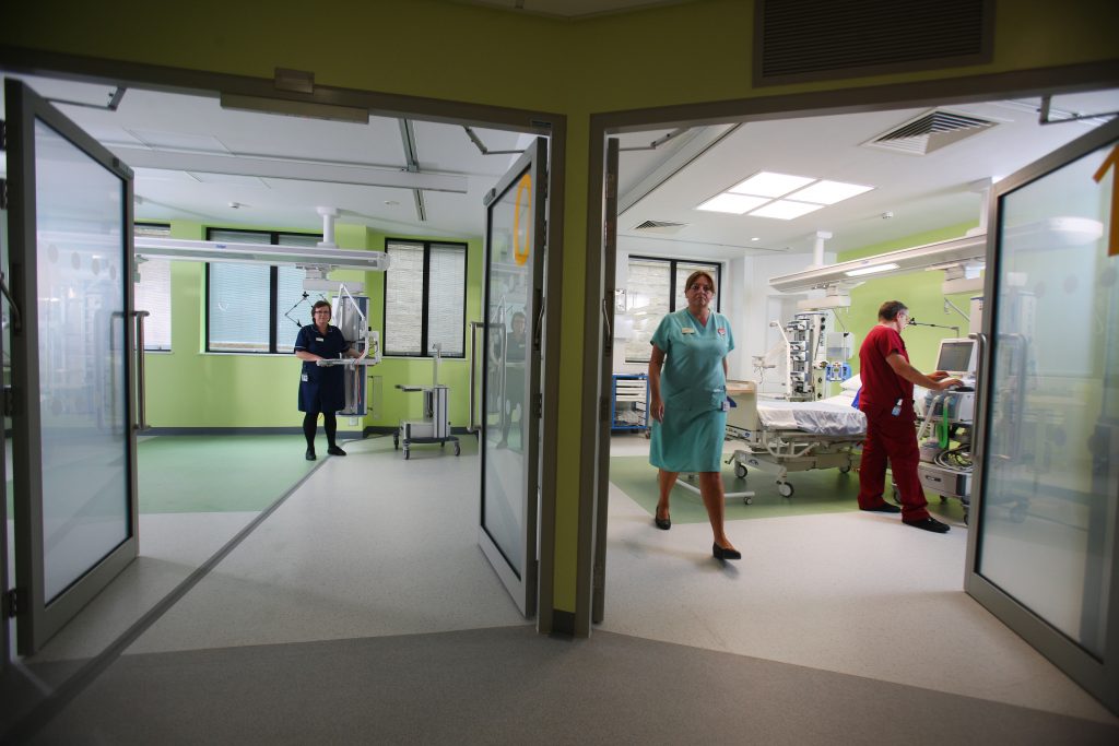 Patients move into new intensive Care Unit