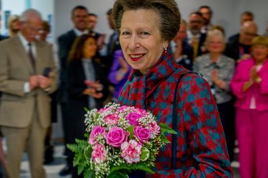 Princess Anne opens new wing