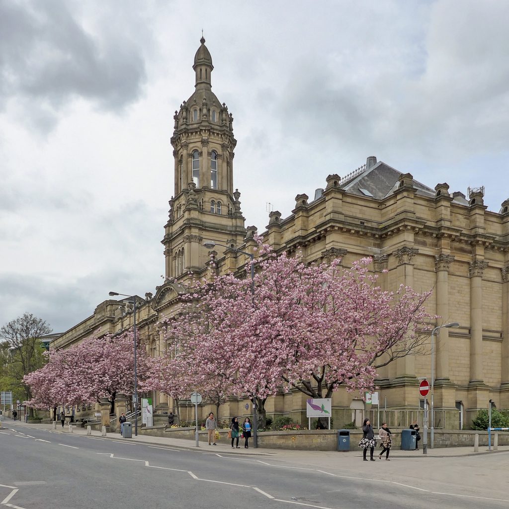 Bradford College students stitch reusable scrubs for NHS staff