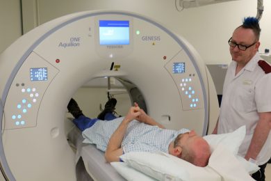 New CT scanner installed at Bradford Royal Infirmary