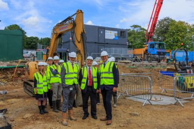 Work underway on £3m research centre for children and the elderly
