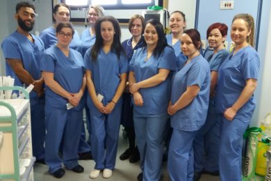 Foundation Trust apprentices start new life in the operating theatre