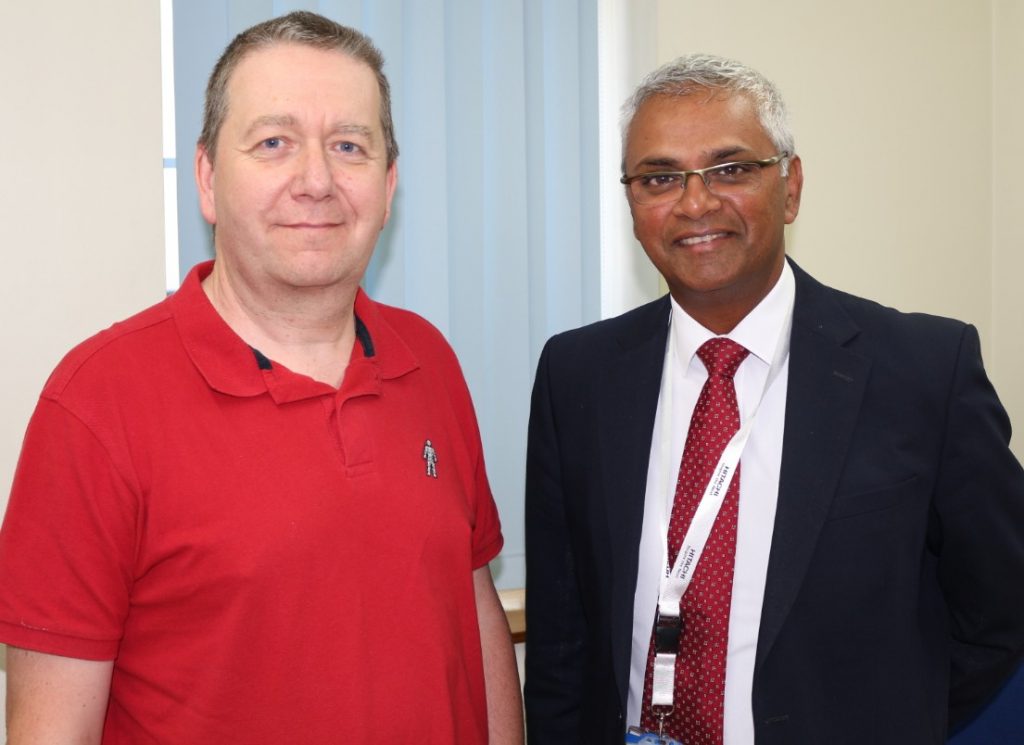 Robotic surgery team complete 1,000th operation at Bradford