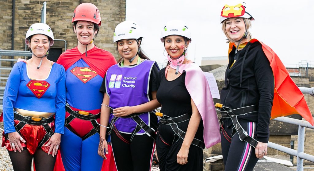 50 fearless fundraisers set to take part in our superhero abseil down BRI