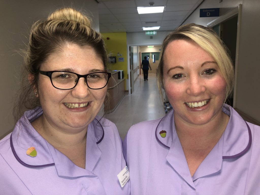 New acorn badge scheme offers extra help to Trust’s newly-qualified nurses