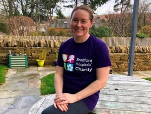 Dr Leanne Cheyne ran the Bradford 10k for Bradford Hospitals' Charity