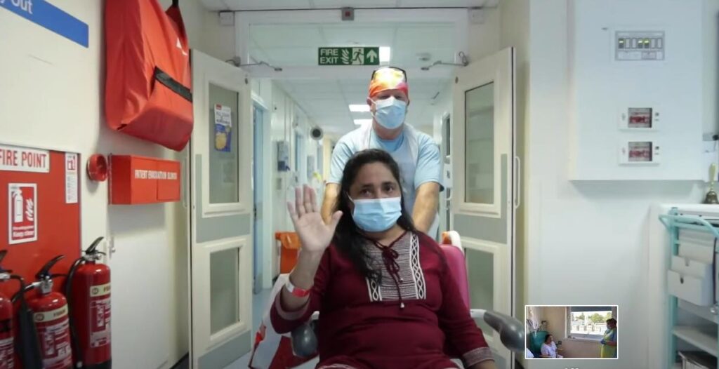 Trust nurse who lay in Covid coma thanks colleagues for saving her life