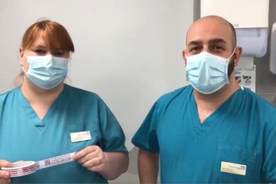 Cracking idea from Trust’s Plaster Technicians to boost cast care