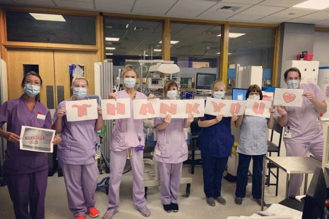 Hospital tribute will say ‘thank you’ to the community