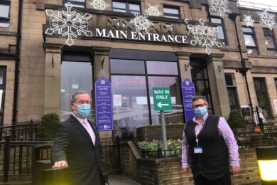 David returns to his roots to help out with COVID-19 vaccine programme