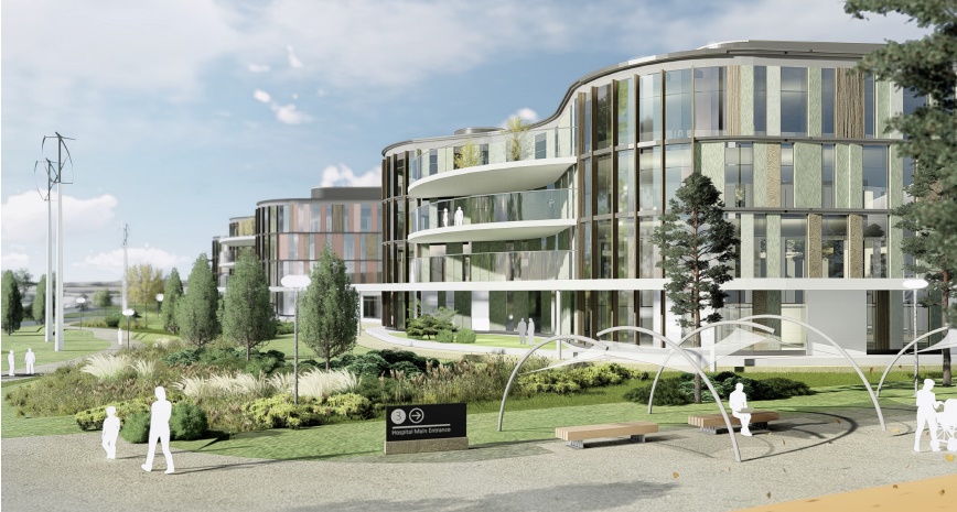 Future plans for developing a new hospital in Bradford