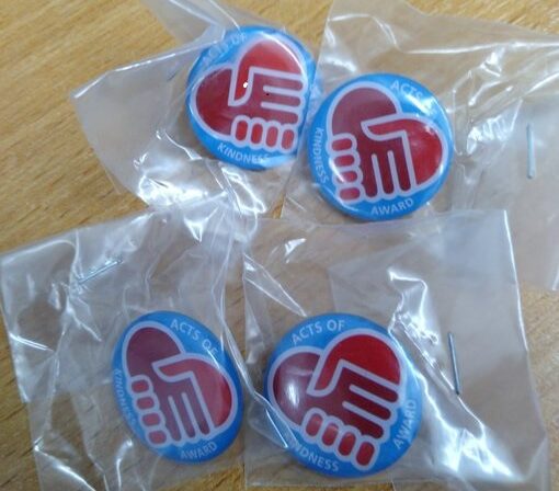 kindness badges Embedding Kindness staff badges