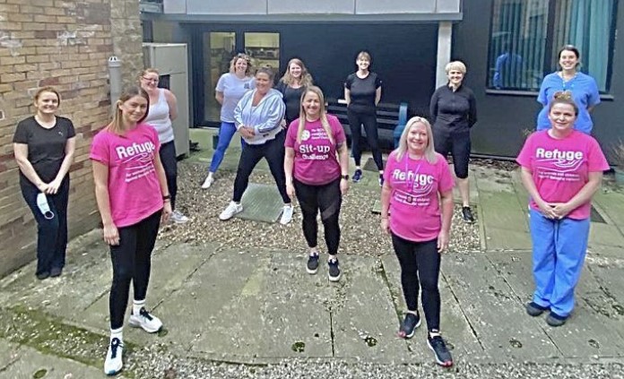 ICU staff turn to sport to promote fitness and wellbeing during pandemic