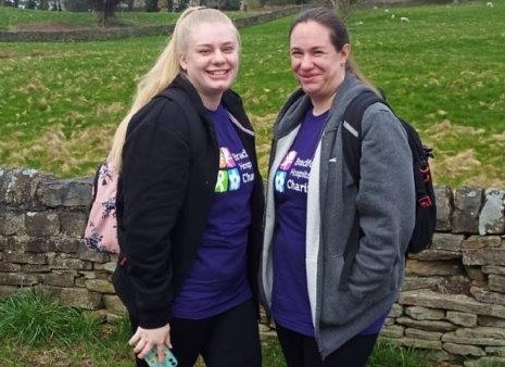 Mum and daughter take on Leeds-Liverpool Canal trek for our charity