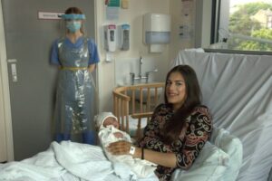 Stacey-Dooley-and-the-Lockdown-Babies-BBC-Panorama-5-covidmum-Mania-Mahmood-and-baby-Hanna