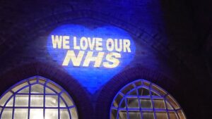 blue 72nd NHS anniversary