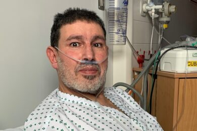 COVID patient urges people to get vaccinated from hospital ward