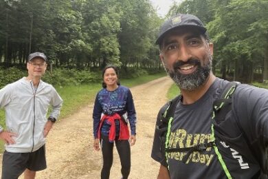 NHS runners take on 24-hour race for hospitals’ charity