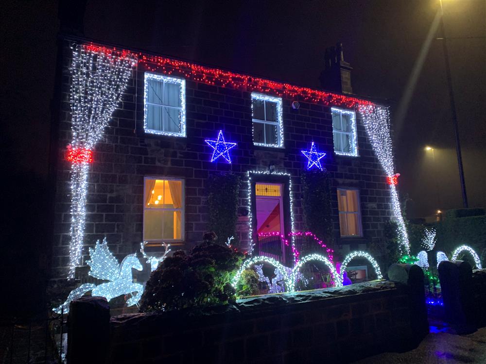 Doctors light up house for Bradford Hospitals’ Charity