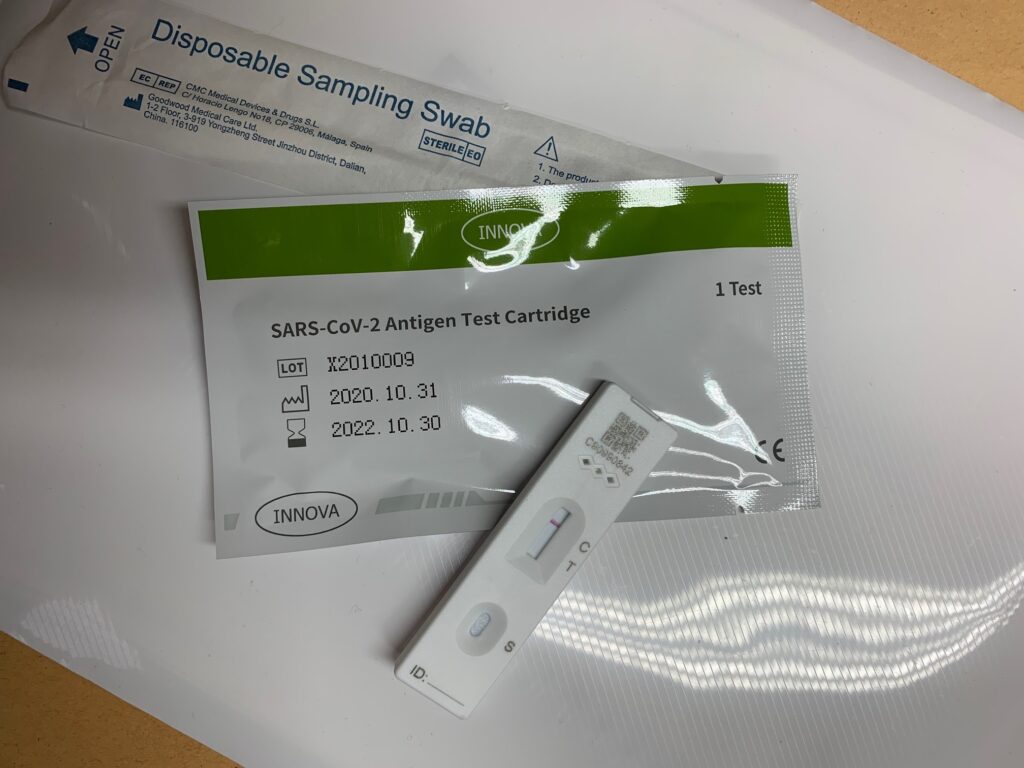 Trust introduces lateral flow testing for visitors