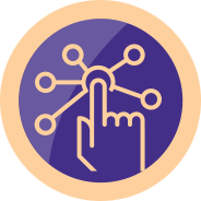 Hub for specialist services icon