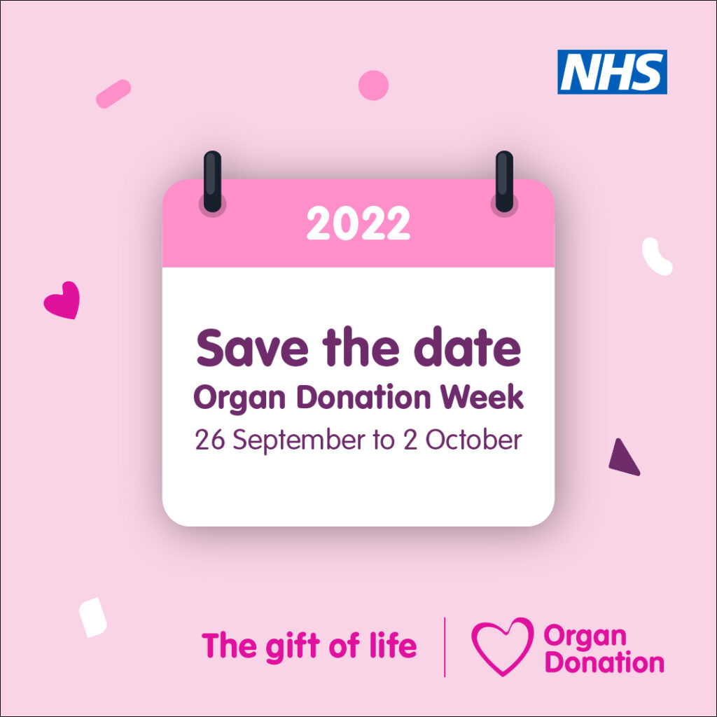 Bradford Teaching Hospitals turns pink in support of Organ Donation Week (26 Sept to 2 October)