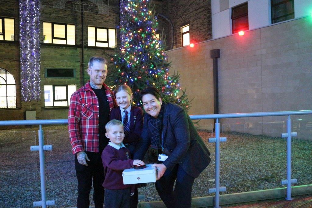 Hospitals prepare for Christmas with tree lights switch-on and week of celebrations