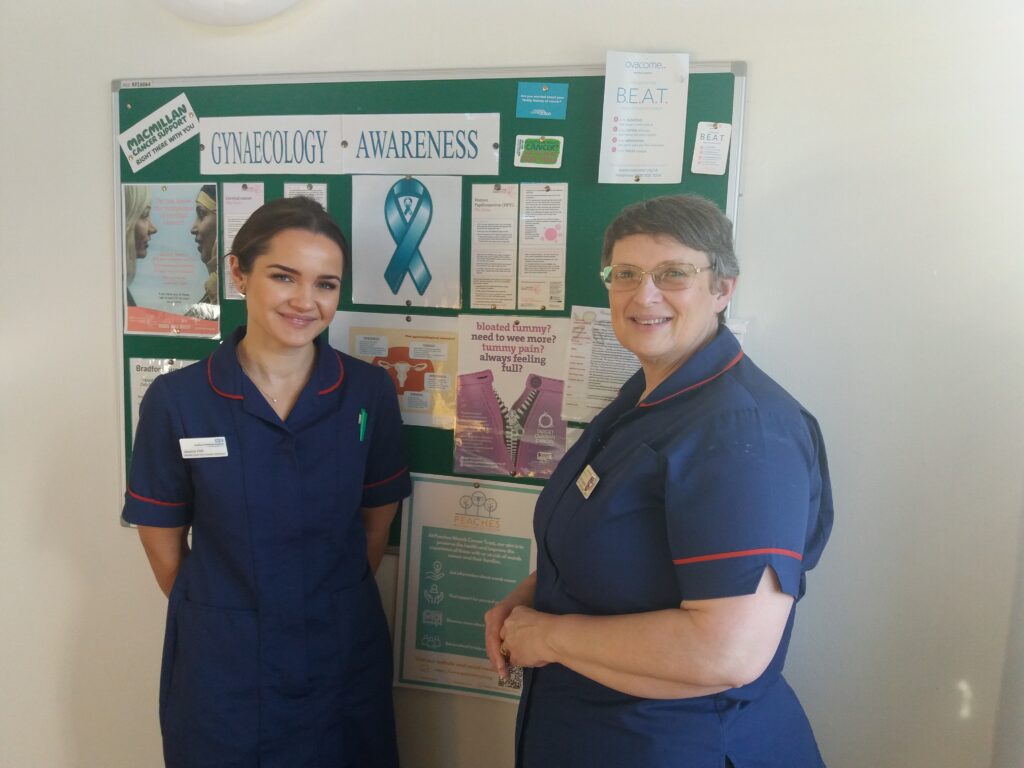 Cancer nurse specialists in Bradford urge women to be ovarian cancer aware