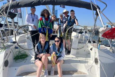 Doctor volunteers for the trip on the high seas to help young cancer patients