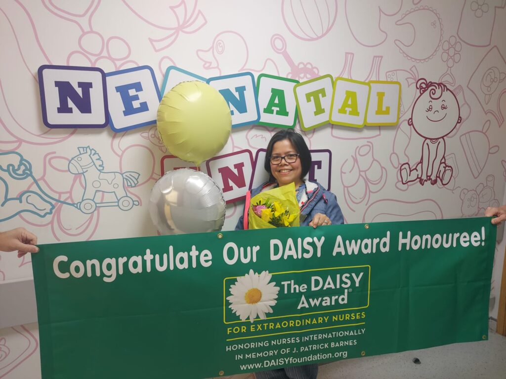 DAISY award winner Zelfa Montenegro