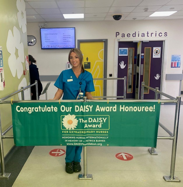 April DAISY winner Iasha Thornton