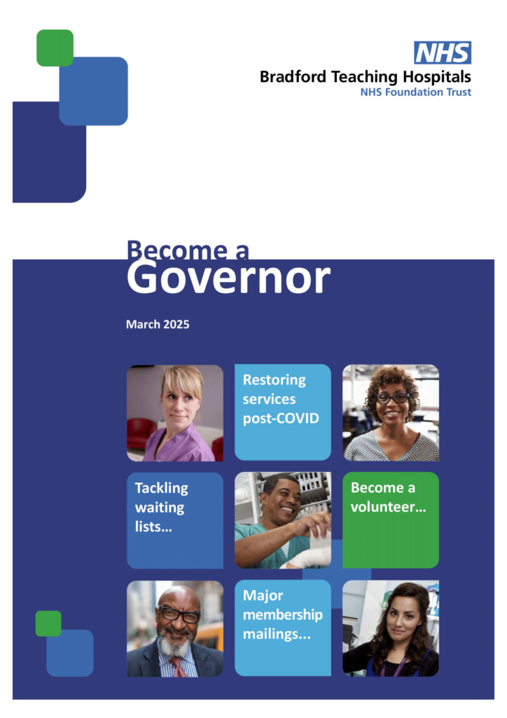 Would you like to make a difference by becoming a Trust governor?