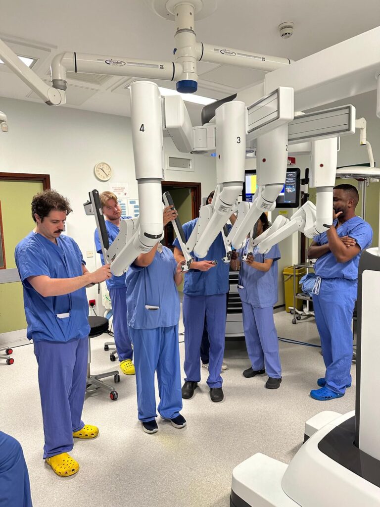 Trust hosts first regional robotic surgical skills event for Yorkshire trainee surgeons