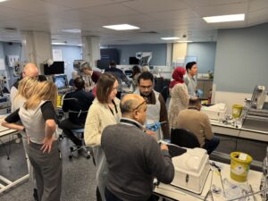 The first Royal College of Surgeons' laparoscopic skills course outside London gets underway at the BRI