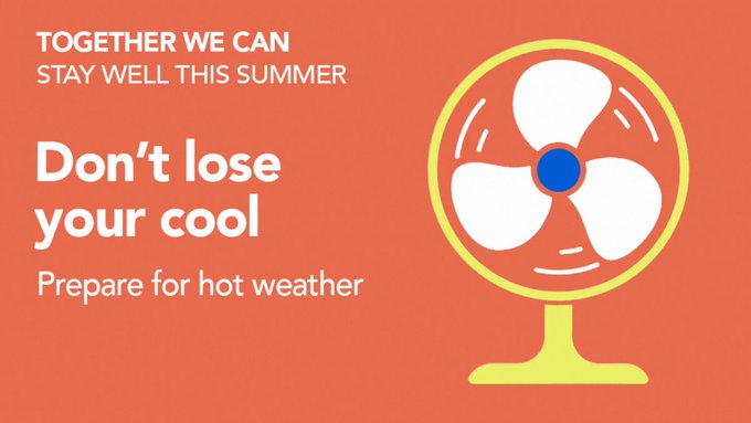 Health advice from NHS doctor as temperatures set to soar