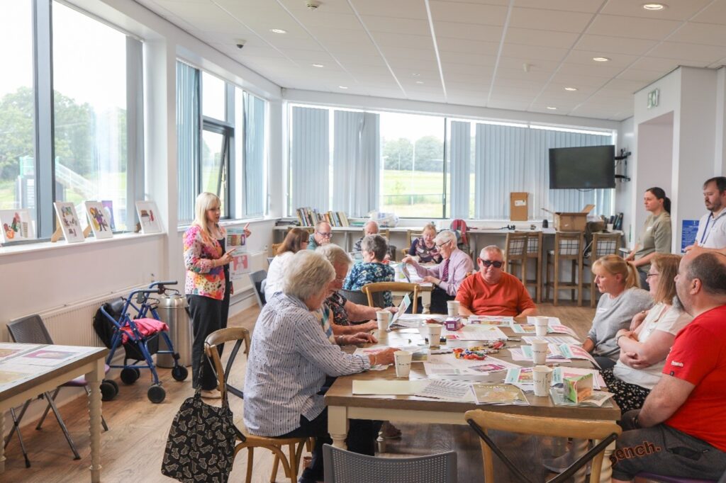 Dr Jess Johansson leads an engagement session with ADAPT study research participants.