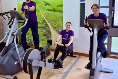 Physio Lisa leads 24-Hour ‘Therapy Dash’ fundraiser for Bradford Hospitals Charity