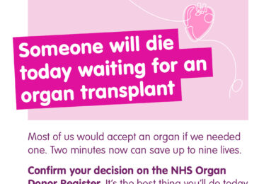 Bradford Teaching Hospitals is asking people to register their decision to be a donor as figures reveal 24 local people have died waiting for a transplant in the last five years