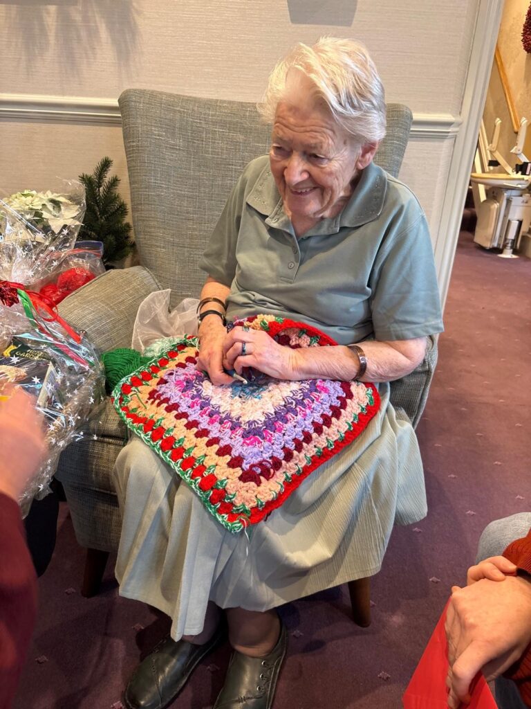 liz and her blankets