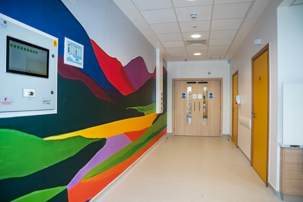 New endoscopy unit - Corridor