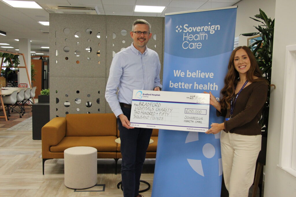 Sovereign Health Care takes the ‘Home from Home’ to £2 million milestone