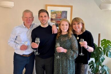 Father and son celebrate 10th anniversary of their live kidney donor operation