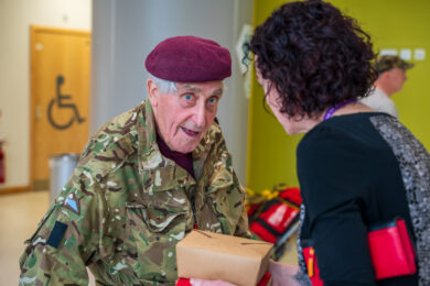 Armed forces veterans invited to hospital celebration – and come for a cuppa at a new veterans’ breakfast club