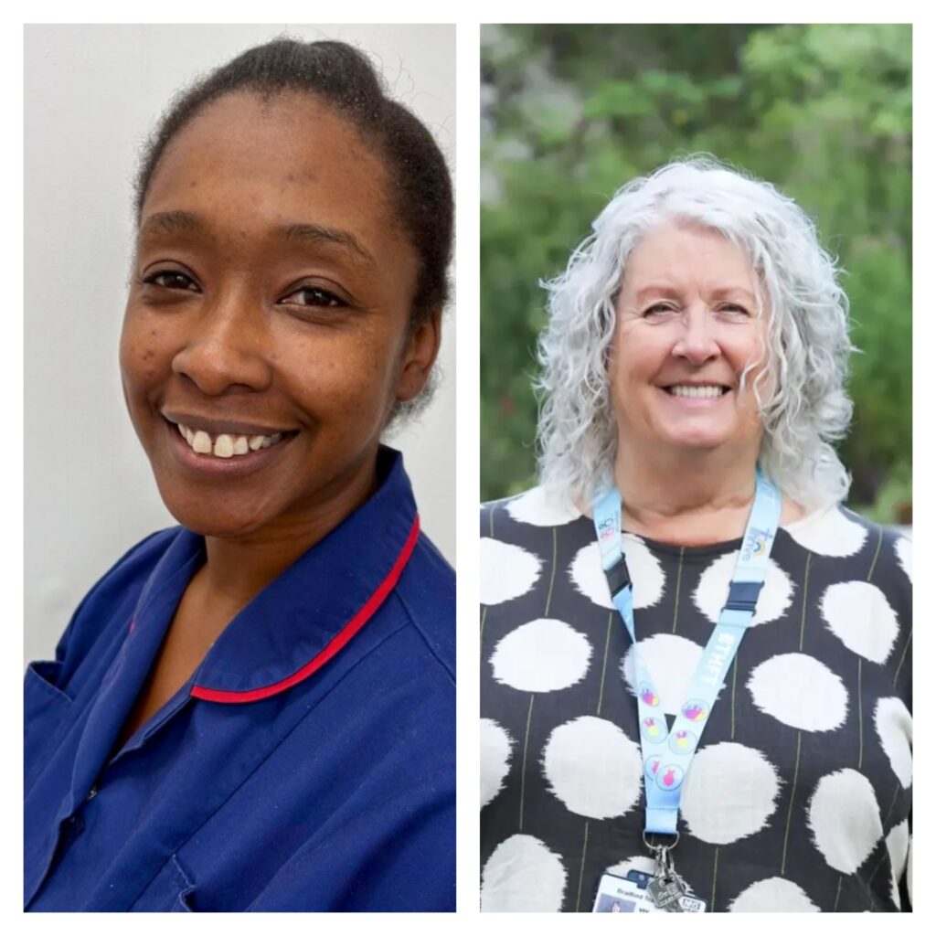 Emma Fleary and Viv Dolby