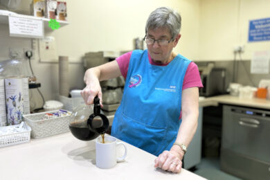 Could you be a volunteer on the hospital tea bars?